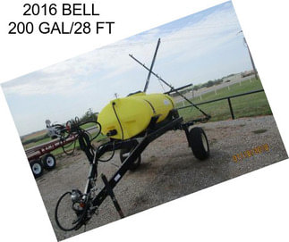 2016 BELL 200 GAL/28 FT