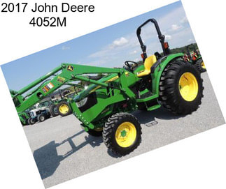 2017 John Deere 4052M