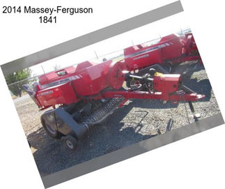 2014 Massey-Ferguson 1841
