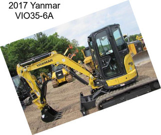 2017 Yanmar VIO35-6A