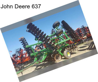 John Deere 637