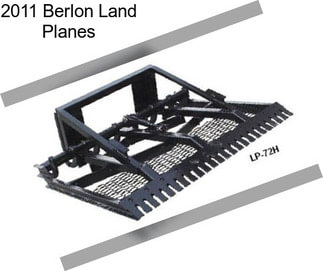 2011 Berlon Land Planes