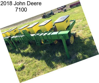 2018 John Deere 7100