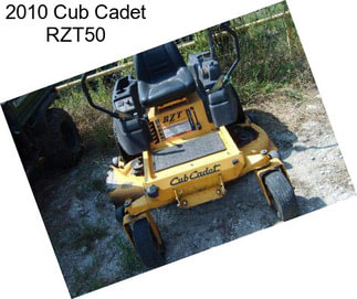 2010 Cub Cadet RZT50