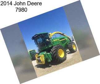 2014 John Deere 7980