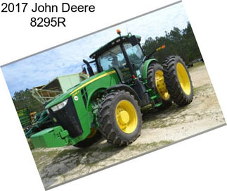 2017 John Deere 8295R