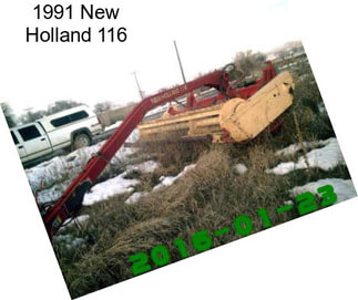 1991 New Holland 116