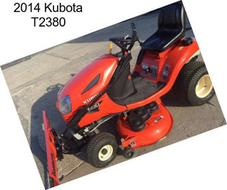 2014 Kubota T2380