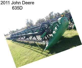 2011 John Deere 635D