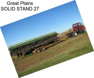 Great Plains SOLID STAND 27