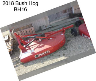 2018 Bush Hog BH16