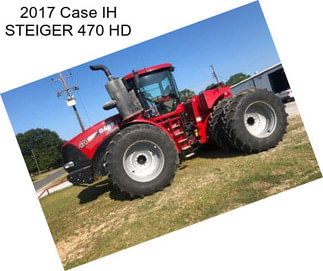 2017 Case IH STEIGER 470 HD