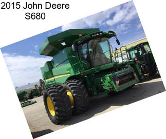 2015 John Deere S680