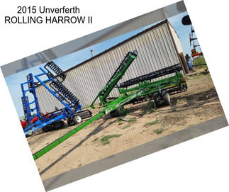 2015 Unverferth ROLLING HARROW II