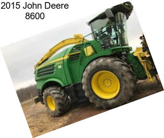 2015 John Deere 8600