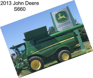 2013 John Deere S660