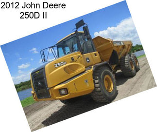 2012 John Deere 250D II