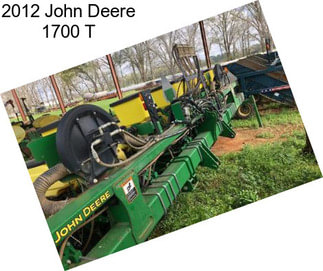 2012 John Deere 1700 T