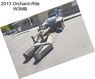 2013 Orchard-Rite W3MB