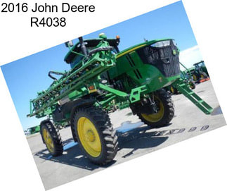 2016 John Deere R4038