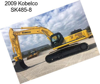 2009 Kobelco SK485-8