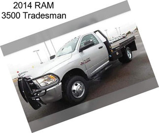 2014 RAM 3500 Tradesman