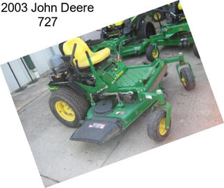 2003 John Deere 727