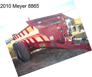 2010 Meyer 8865