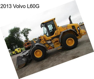 2013 Volvo L60G