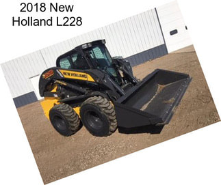 2018 New Holland L228