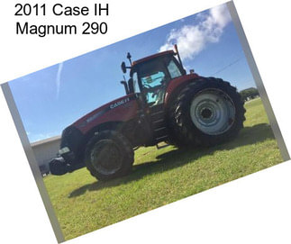 2011 Case IH Magnum 290