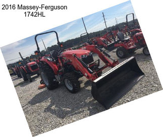 2016 Massey-Ferguson 1742HL