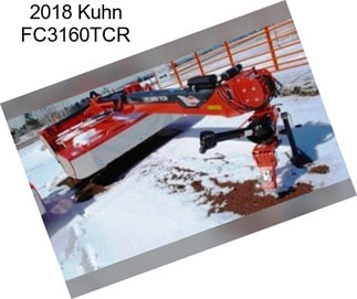 2018 Kuhn FC3160TCR