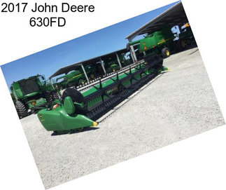 2017 John Deere 630FD