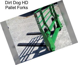 Dirt Dog HD Pallet Forks