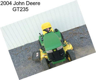 2004 John Deere GT235