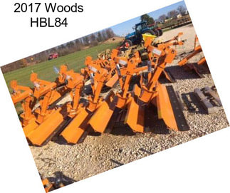 2017 Woods HBL84