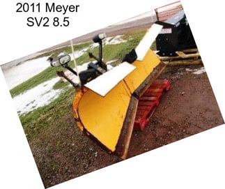 2011 Meyer SV2 8.5