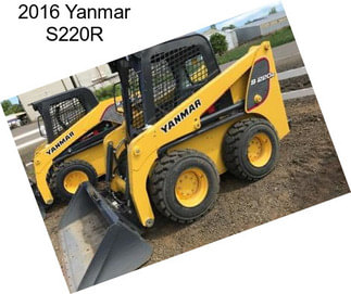 2016 Yanmar S220R