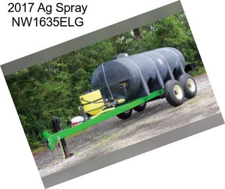 2017 Ag Spray NW1635ELG