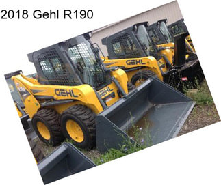 2018 Gehl R190