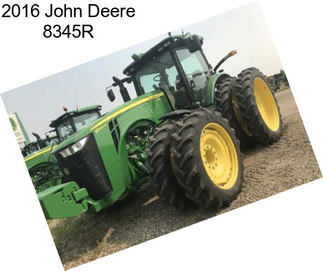 2016 John Deere 8345R