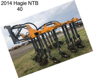 2014 Hagie NTB 40