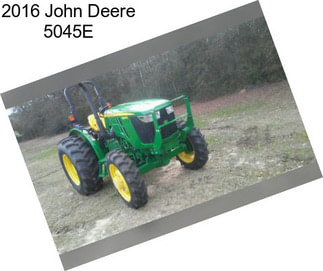 2016 John Deere 5045E