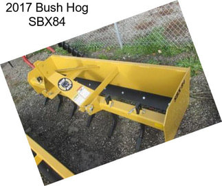 2017 Bush Hog SBX84