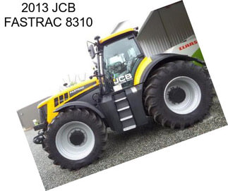 2013 JCB FASTRAC 8310