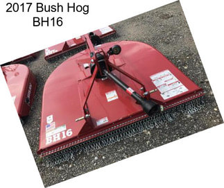 2017 Bush Hog BH16