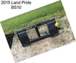 2015 Land Pride BS10