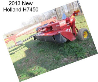 2013 New Holland H7450