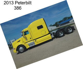 2013 Peterbilt 386